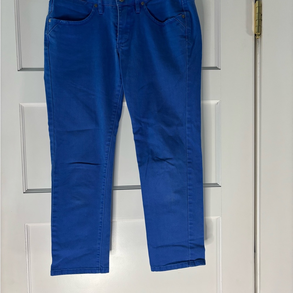 Jag Jeans Women's Blue Ankle & Cropped Jeans